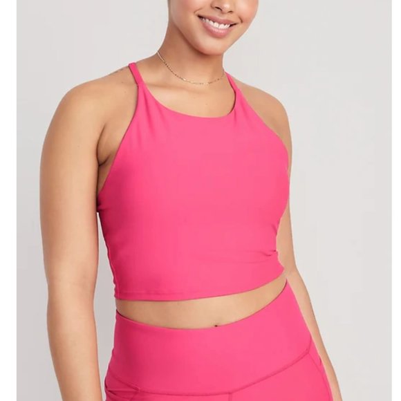 Old Navy Tops Nwot Light Support Powersoft Longline Sports Bra